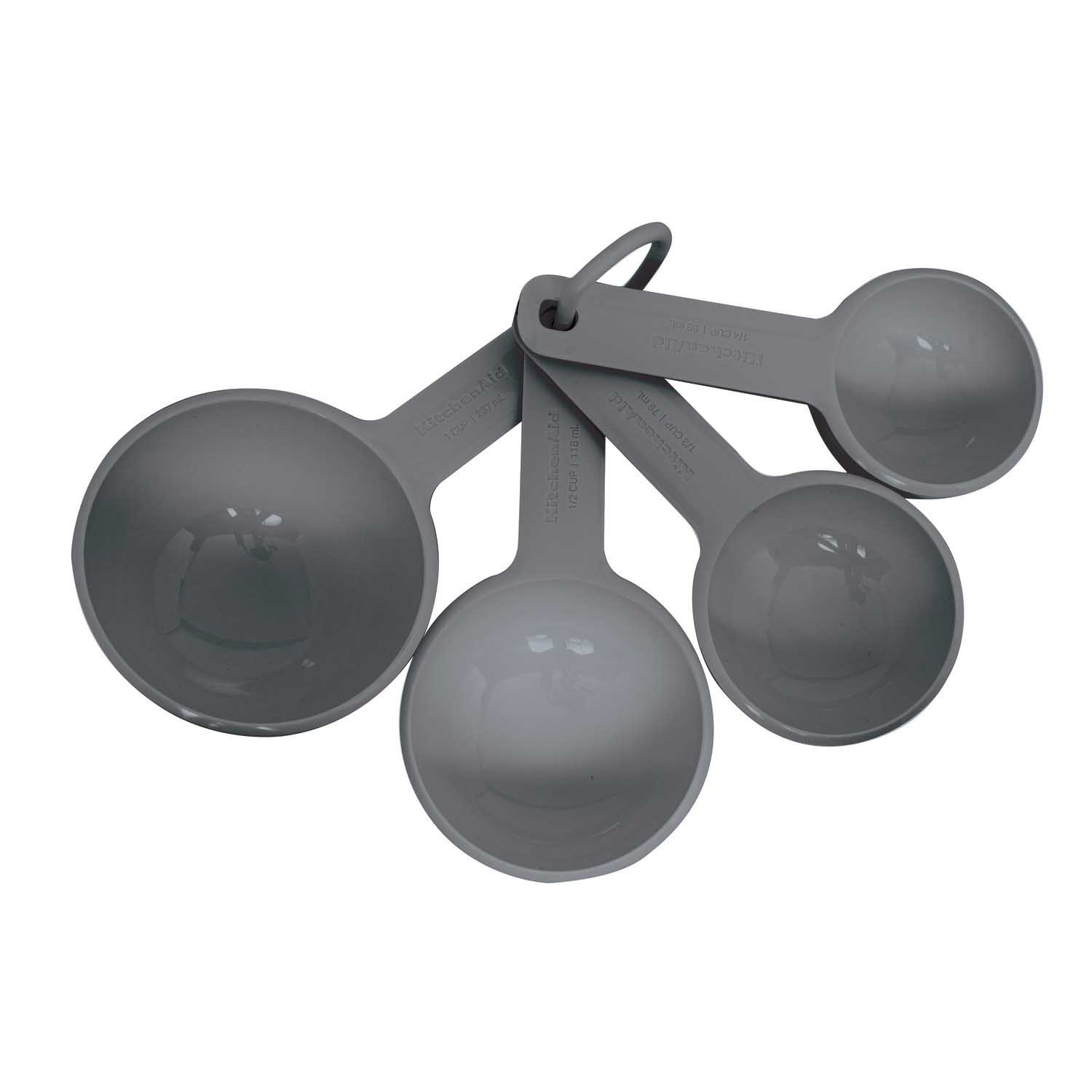 KitchenAid Measuring Cups Set of Four Charcoal Grey
